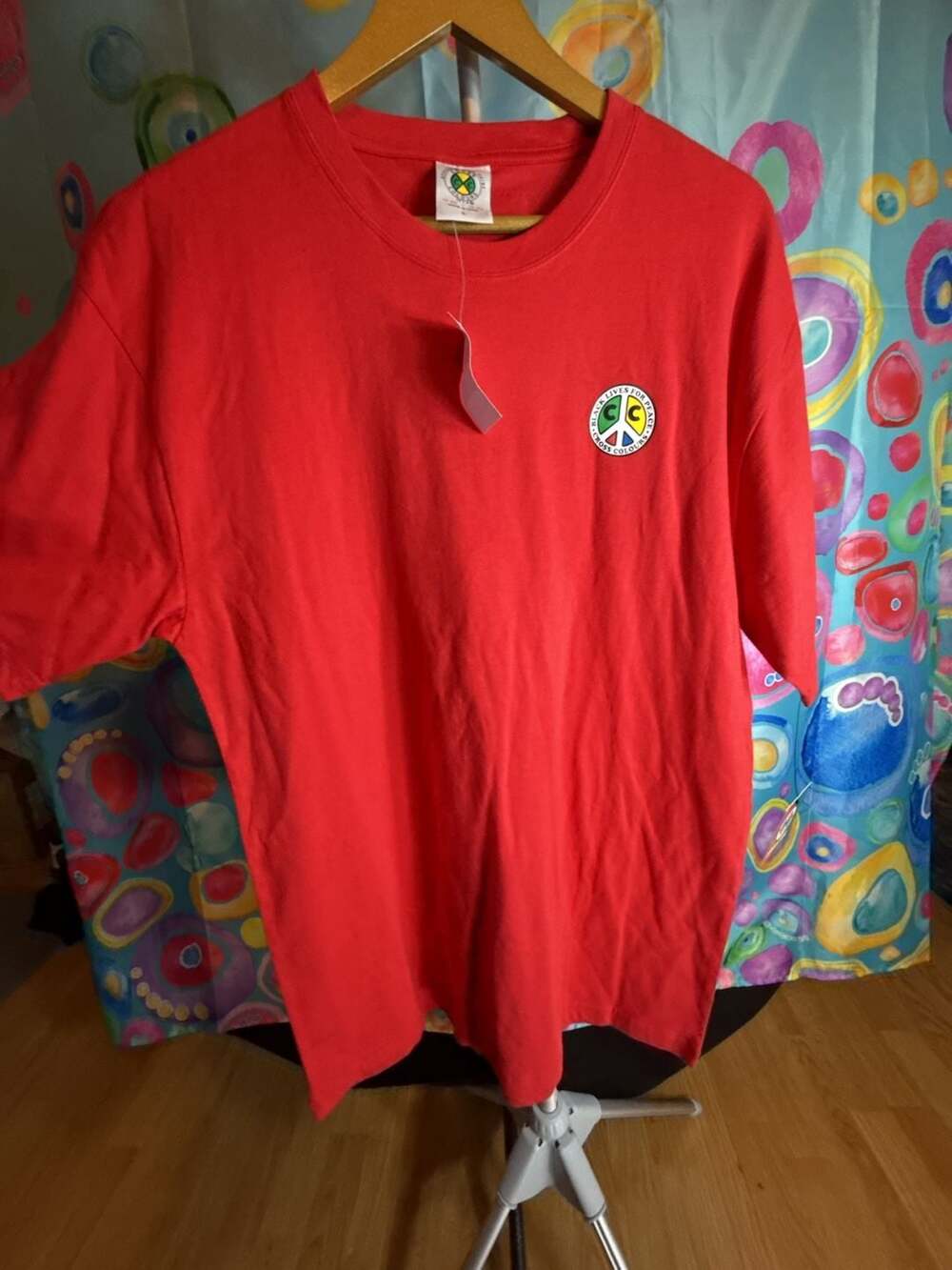 Cross Colours Black Lives for Peace Graphic T-Shirt Large
